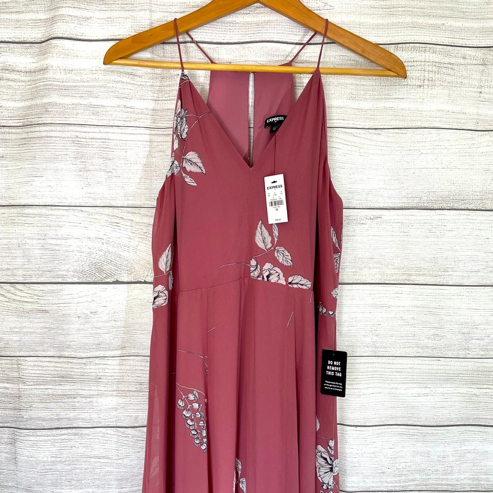 Floral Halter Dress